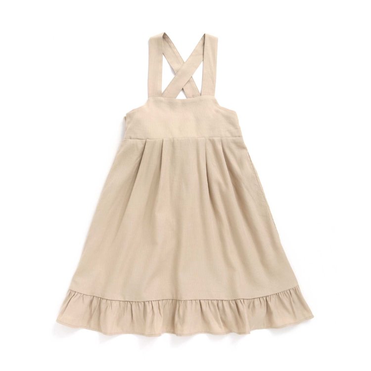 後ろりぼんサロペットワンピース Apres Les Cours アプレレクール Apres Les Cours アプレレクール 公式通販