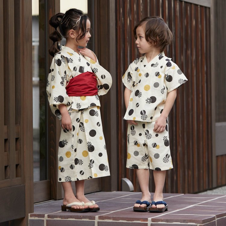 ドット柄甚平セット Apres Les Cours アプレレクール Apres Les Cours アプレレクール 公式通販