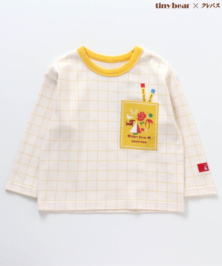 tiny bear×クレパス 2柄Tシャツ - apres les cours (アプレレクール