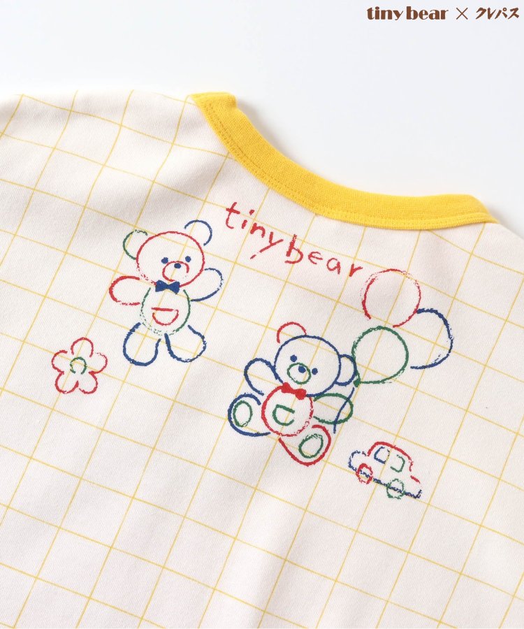 tiny bear×クレパス 2柄Tシャツ - apres les cours (アプレレクール