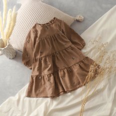 Web限定 花柄コール天ティアードワンピース Apres Les Cours アプレレクール Apres Les Cours アプレレクール 公式通販