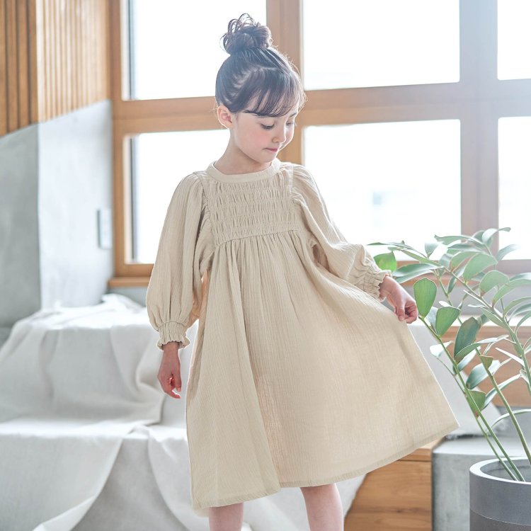 ダブルガーゼナチュラルワンピース Apres Les Cours アプレレクール Apres Les Cours アプレレクール 公式通販