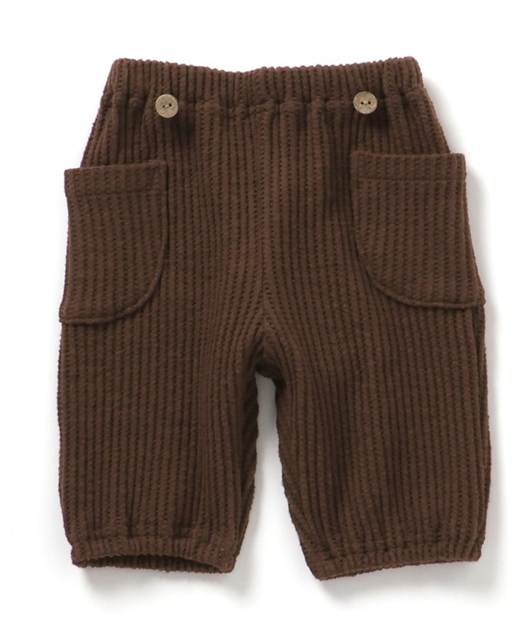 サスペンダー付きワッフルパンツ - apres les cours (アプレレクール  