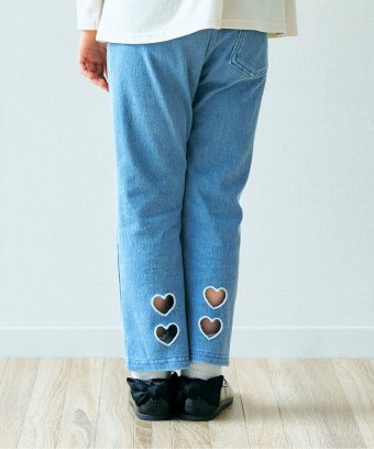 WEB限定  フレアハート/7days Style pants_防汚加工
