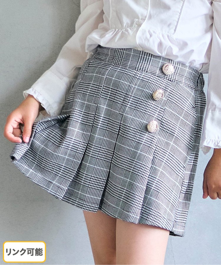 WAAC WAAC WOMENS プリーツキュロットスカート/072324351 WOMENS