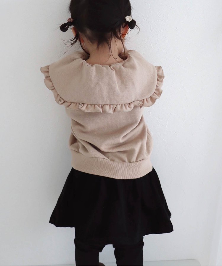WEB限定 ビッグカラー刺繍トレーナー - apres les cours