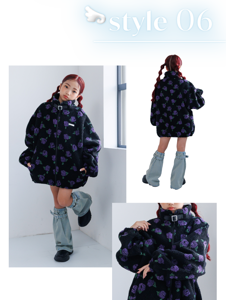 style 06 柔らかボアブルゾン