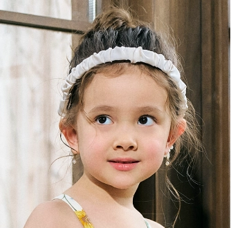 チュールリボンカチューシャ