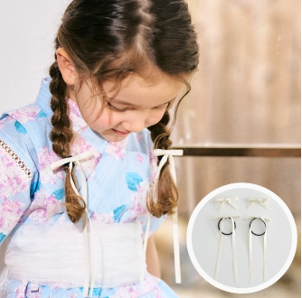 チュールリボンカチューシャ