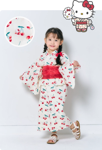 サンリオコラボ浴衣