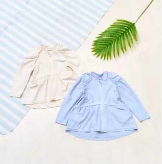 ペプラムチュニックラッシュガード