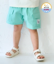 水陸両用カーゴハーフパンツのモデル画像