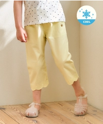 ひんやり裾スカラップ/7days Style pantsのモデル画像