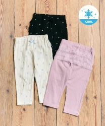 後ろフリルひんやりレギンスの置き画