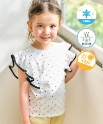 パイピングフリルトップスの置き画