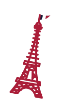 エッフェル塔のイラスト