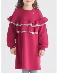 裏シャギーフリルワンピース