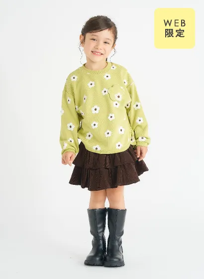 バラエティポケットゆったりトレーナー