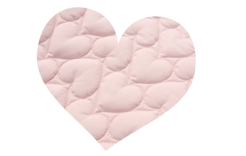 ペプラムハートキルトアウター