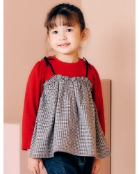 ワッフルドッキングフレアトップス