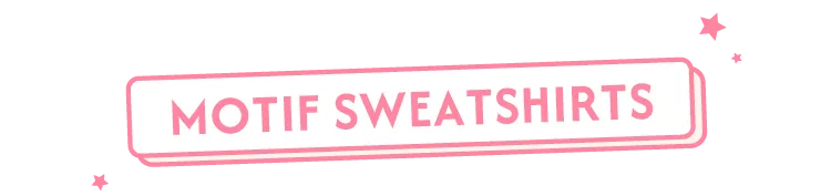 MOTIF SWEATSHIRTS
