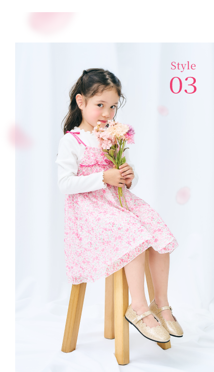 ピンク 2026 apres les cours(アプレ レ クール)の女の子 春コレクション