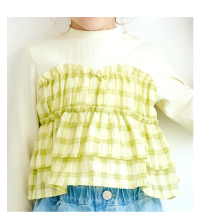 イエロー 2026 apres les cours(アプレ レ クール)の女の子 春コレクション