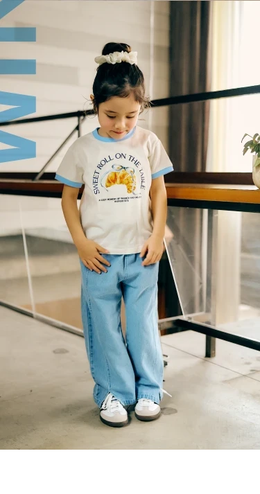 デニム 2026 apres les cours カジュアルコレクション 女の子 ベビー 夏のトレンド