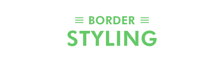 ボーダースタイリング