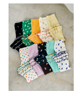 ワッフル 2026 apres les cours カジュアルコレクション 女の子 ベビー 夏のトレンド