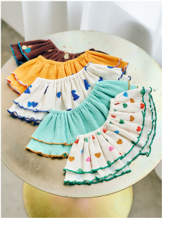 ワッフル 2026 apres les cours カジュアルコレクション 女の子 ベビー 夏のトレンド