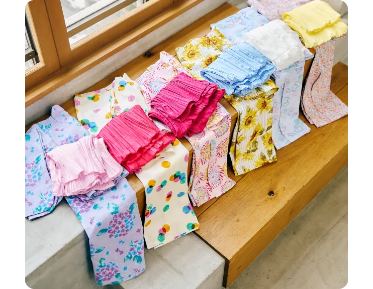 アプレのはんなりGIRLS 2WAYセパレート浴衣：￥4,730 (税込)