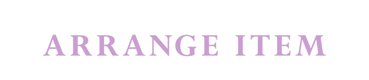 ARRANGE ITEM
