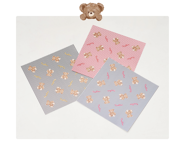 apres les cours tiny bear カジュアル×マリン tiny bear オリジナルおりがみ