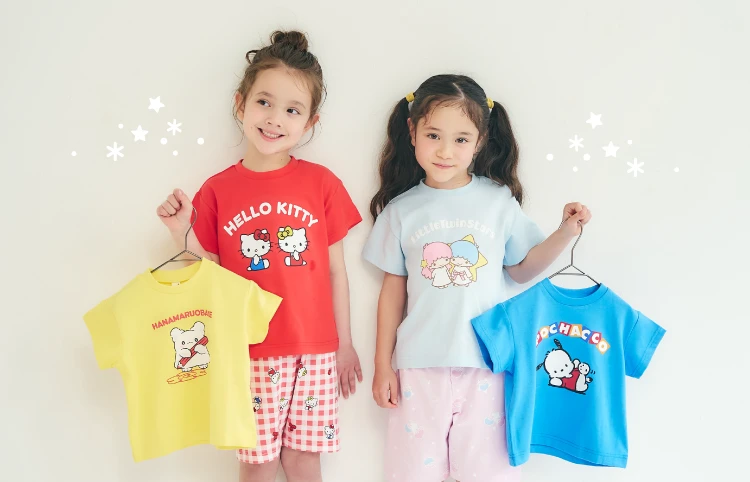 apres アプレレクールサンリオキャラクターズコラボのひんやりパジャマ