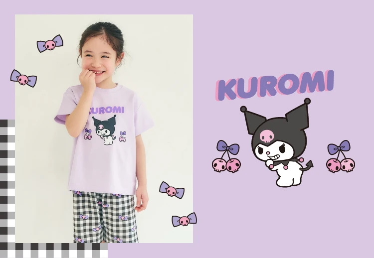 apres アプレレクールサンリオキャラクターズコラボのひんやりパジャマ クロミちゃん