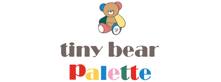 apres les cours tiny bear Palette アプレレクール　ベビー　タイニーベア パレット　カラフルでおしゃれなベビー服
