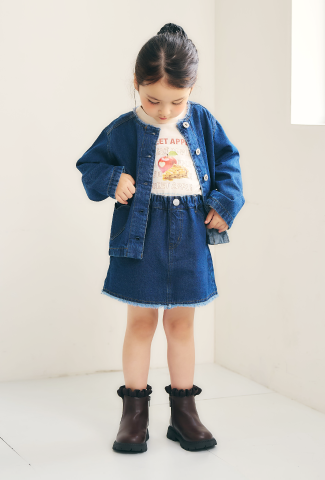 2026 apres les cours デニム ショートパンツ キュロット パンツ スカート ボトムス 子供服 ベビー服 キッズ 女の子 ベビー