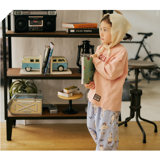 après les cours アプレレクール　ユニ アプレアンドミックス　男の子も女の子もゆるっと着られる新アイテム