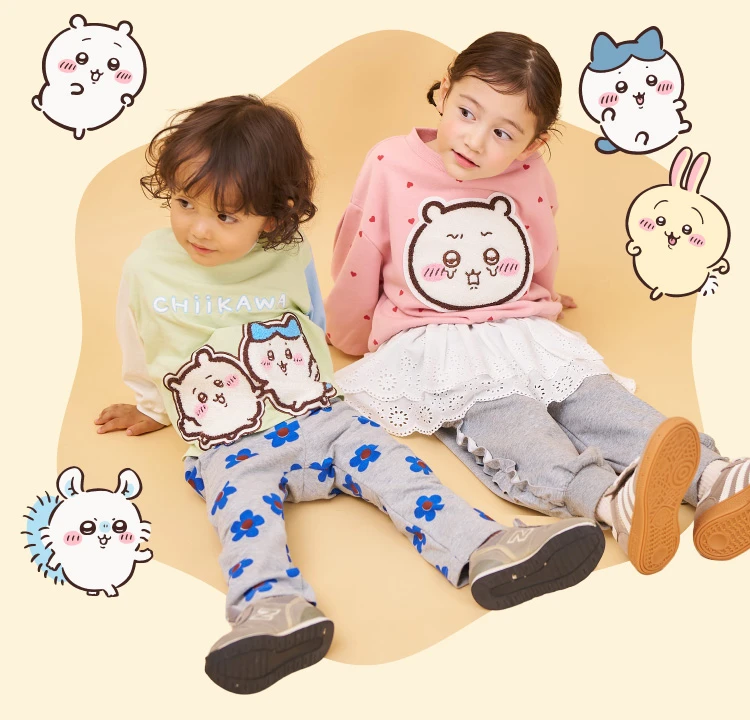 ちいかわ　アプレ レ クール コラボレーション　メインヴィジュアル
