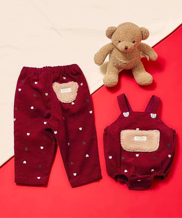 tiny bear 刺繍パンツ