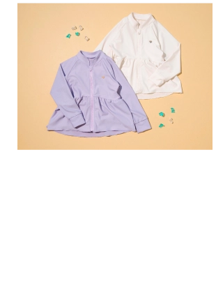 フリルラッシュガード<br />￥3,630(税込)