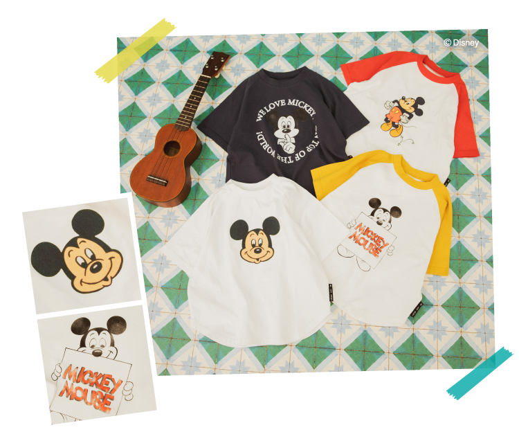 レトロなディズニー子供服