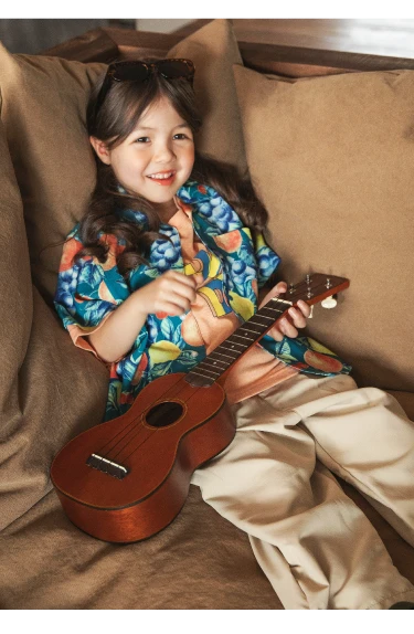 リラックスウェアにも。