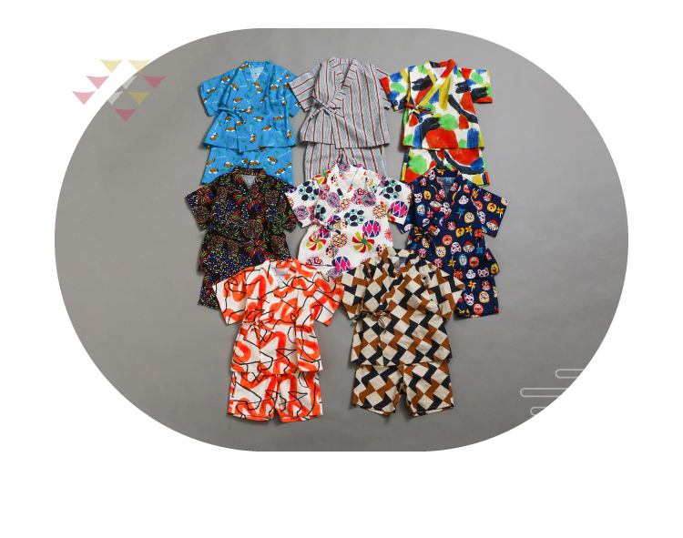 すっぽり着られるBREEZE甚平 2,970(税込)