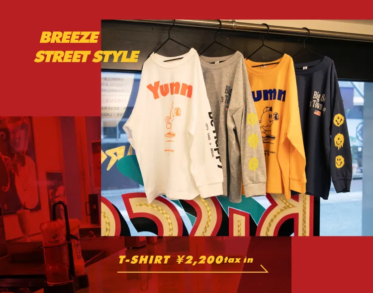 T-SHIRT　￥1,650taxin