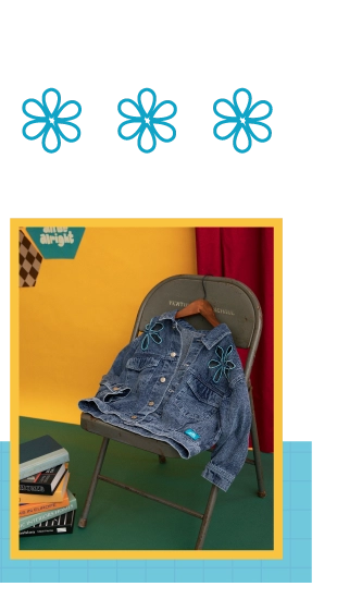 いまっぽいシルエットのデニムジャケット