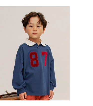 長袖ポロシャツはリンクできてもかわいい