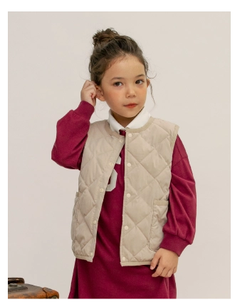 インナーキルトベストでかわいくあったか