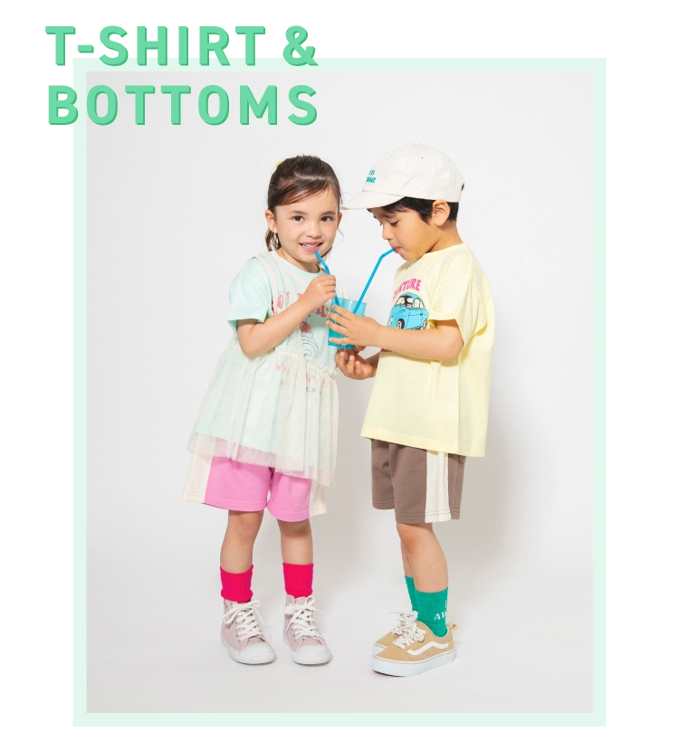 T-SHIRT＆BOTTOMS